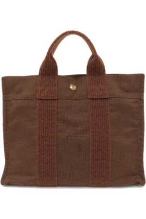 Hermès Femme, Pre-owned, Brun, Taille: ONE Size Pre-owned Cuir sacs-main
