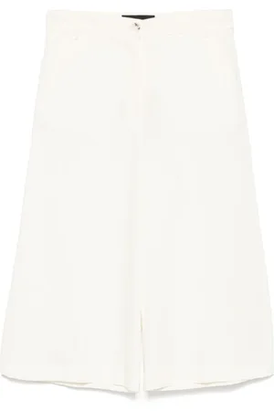 Pinko Femme, Shorts, Blanc, Taille: 40 FR Shorts Bermuda Blancs pour Femmes