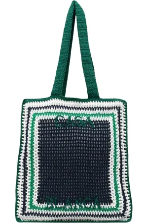 Casablanca Homme, Sacs, Multicolore, Taille: ONE Size Sac fourre-tout élégant en crochet