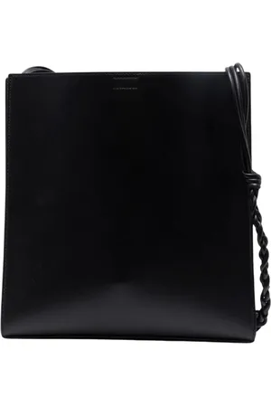 Jil Sander Homme, Sacs, Noir, Taille: ONE Size Sac à bandoulière noir Design minimaliste
