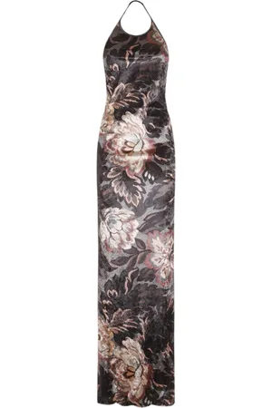 Etro Femme, Robes, Multicolore, Taille: 36 FR Robe Grise pour Femmes Modernes