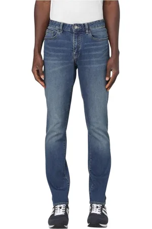 Armani Exchange Homme, Jeans, Bleu, Taille: W32 Indigo Straight Leg Jeans