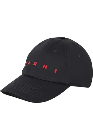 Marni Homme, Accessoires, Noir, Taille: M Casquette de Baseball Noire