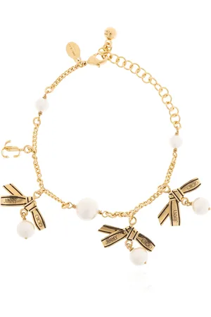 Jimmy Choo Femme, Accessoires, Jaune, Taille: ONE Size Bracelet avec breloques