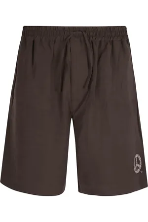 Emporio Armani Homme, Shorts, Brun, Taille: S Bermudas marron pour sorties décontractées