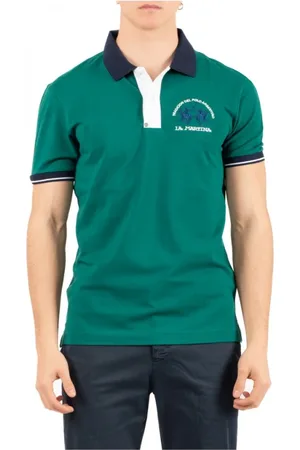 La Martina Homme, Tops, Vert, Taille: 2XL Polo Élégant