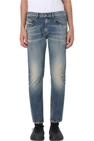 Diesel Homme, Jeans, Bleu, Taille: W32 Jeans Denim Bleu Classique Straight-Leg