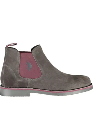 U.S. Polo Assn. Homme, Chaussures, Gris, Taille: 41 EU Bottes à cheville