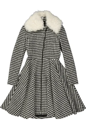 Giambattista Valli Femme, Manteaux, Noir, Taille: 36 FR Manteau Noir Évasé Mode Femme