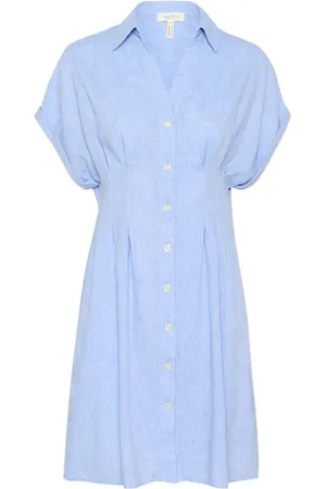 Part Two Femme, Robes, Bleu, Taille: 38 FR Robe Marina Chambrey - Aérienne et Élégante