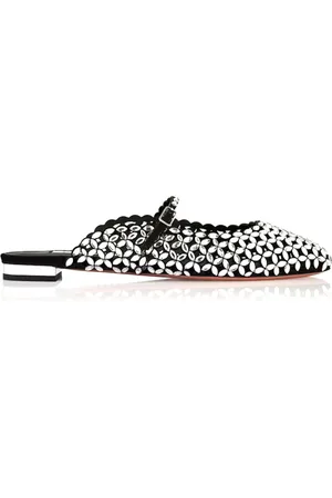 Aquazzura Femme, Chaussures, Noir, Taille: 40 EU Mules Élégantes pour Femmes