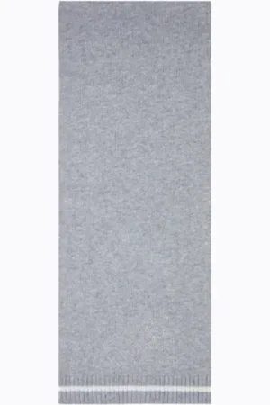 Liu Jo Femme, Accessoires, Gris, Taille: ONE Size Écharpe Rayée en Laine