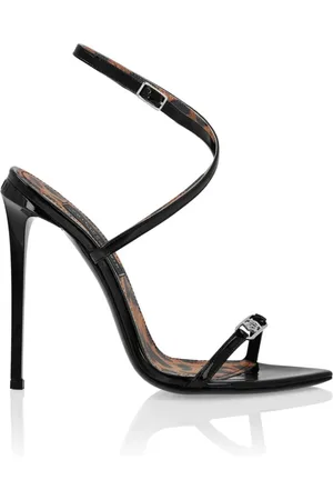 Philipp Plein Femme, Chaussures, Noir, Taille: 40 EU Sandales Élégantes d
