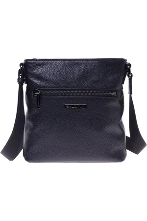BALDININI Homme, Sacs, Noir, Taille: ONE Size Crossbody bag in tumbled leather