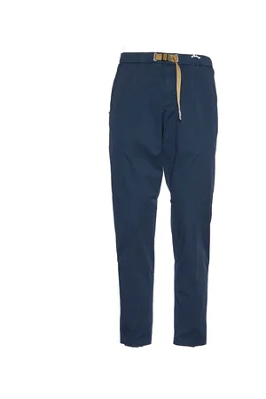 White Sand Homme, Pantalons, Bleu, Taille: M Pantalon Bleu avec Taille Ajustable