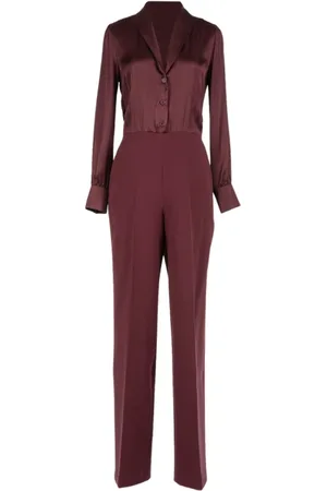 Twin-Set Femme, Combinaisons et Ensembles, Violet, Taille: 36 FR Combinaison élégante One Piece
