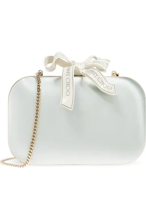 Jimmy Choo Femme, Sacs, Bleu, Taille: ONE Size Clutch Cloud