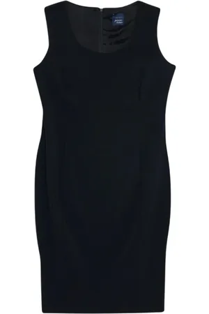 Persona by Marina Rinaldi Femme, Robes, Bleu, Taille: 42 FR Robe sans manches bleu marine