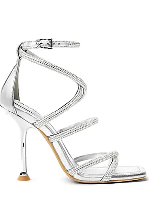 Michael Kors Femme, Chaussures, Gris, Taille: 38 EU Sandales Élégantes pour Femmes