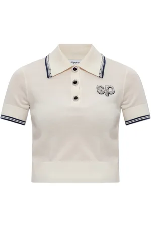 Self-Portrait Femme, Tops, , Taille: 40 FR Polo avec des appliqués scintillants