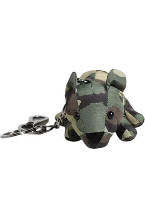 Dolce & Gabbana Unisex, Accessoires, Multicolore, Taille: ONE Size Porte-clés camouflage animal multicolore