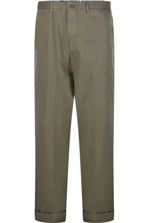 Biagio Santaniello Homme, Pantalons, Vert, Taille: XL Pantalon Irno Vert