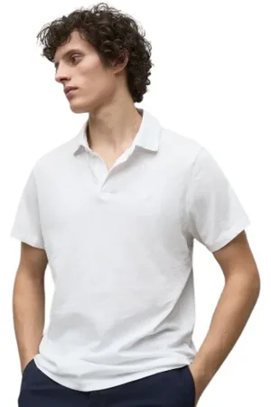 ECOALF Homme, Tops, Blanc, Taille: XL Polo Blanc Theo