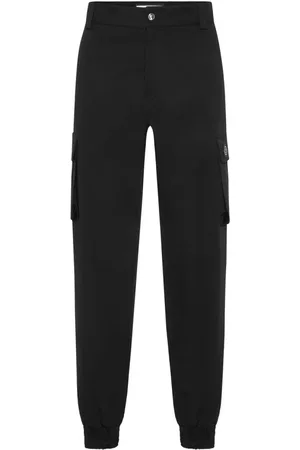 Philipp Plein Homme, Pantalons, Noir, Taille: 3XL Pantalons élégants pour hommes
