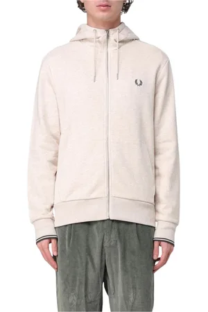 Fred Perry Homme, Sweatshirts et sweats à capuche, , Taille: S Sweat à Capuche ZipUp Classique