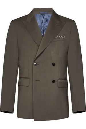 LOW BRAND Homme, Vestes, Brun, Taille: L Blazer Beige à Double Boutonnage Vêtements d