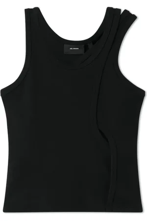 Axel Arigato Femme, Tops, Noir, Taille: 36 FR Débardeur Superposé Rina