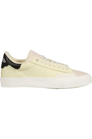 Heron Preston Homme, Chaussures, Blanc, Taille: 40 EU Baskets blanches basses en toile Aw23