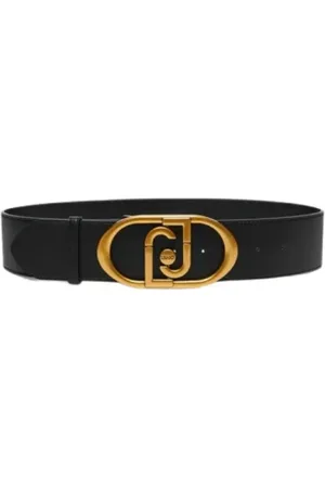 Liu Jo Femme, Accessoires, Noir, Taille: L Ceinture Bustier avec Logo en Similicuir