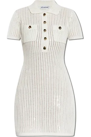 Self-Portrait Femme, Robes, , Taille: 36 FR Robe avec des paillettes scintillantes