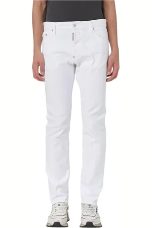 Dsquared2 Homme, Jeans, Blanc, Taille: XS Jeans SlimFit Noirs pour Homme