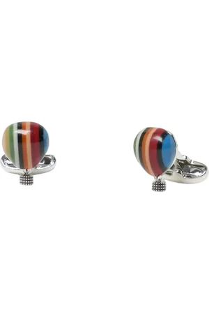 Paul Smith Homme, Accessoires, Multicolore, Taille: ONE Size Boutons de manchette colorés montgolfière