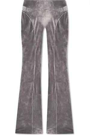 MISBHV Femme, Pantalons, Gris, Taille: 42 FR Pantalon en velours