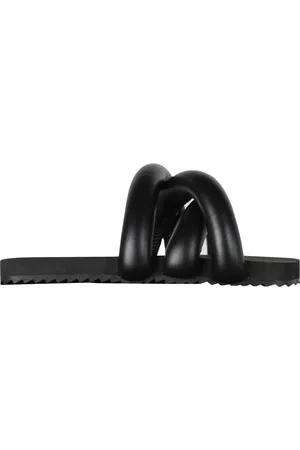 Yume Yume Femme, Chaussures, Noir, Taille: 39 EU Sandale Noire Bandes Croisées