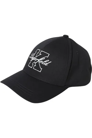 Karl Lagerfeld Homme, Accessoires, Noir, Taille: ONE Size Chapeau Fedora à large bord classique