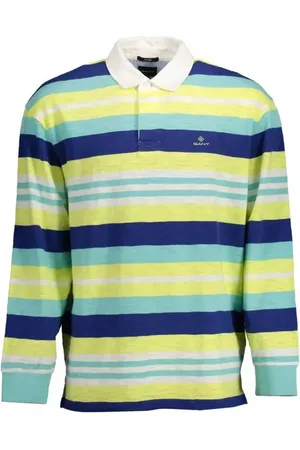 GANT Homme, Tops, Multicolore, Taille: L Polo à rayures à manches longues