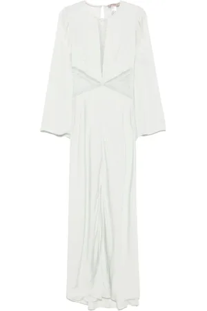 Twin-Set Femme, Robes, Vert, Taille: 36 FR Robe Élégante Vert Aqua Femme