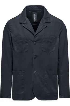 Bomboogie Homme, Vestes, Bleu, Taille: 2XL Cotton Multi-Pocket Jacket