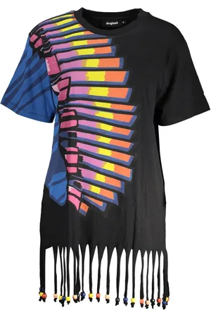 Desigual Femme, Robes, Noir, Taille: 40 FR Vêtements