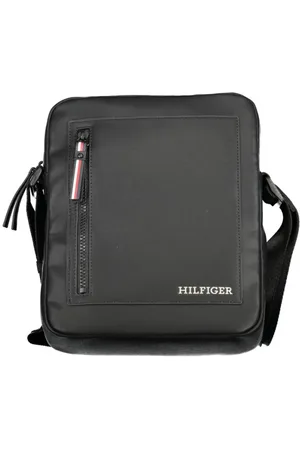 Tommy Hilfiger Homme, Sacs, Noir, Taille: ONE Size Sac Bandoulière Noir avec Sangle Réglable