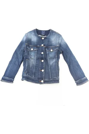 Jacob Cohen Femme, Vestes, Bleu, Taille: 38 FR Veste en jean - Coupe slim