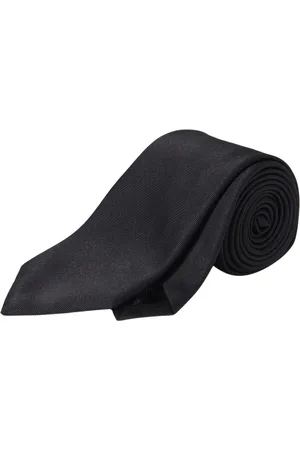Emporio Armani Homme, Accessoires, Noir, Taille: ONE Size Cravate en Soie Bleue