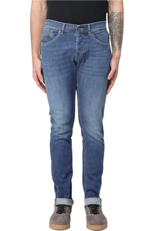 Dondup Homme, Jeans, Bleu, Taille: W33 Pantalon en mélange de coton George