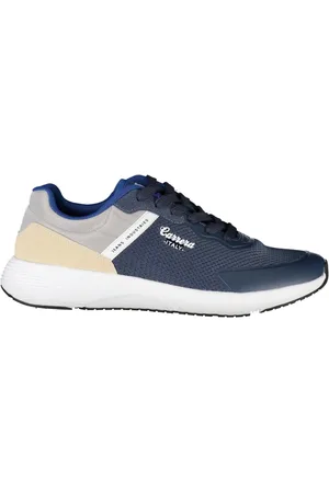 Carrera Homme, Chaussures, Multicolore, Taille: 41 EU Baskets de Sport Bleues avec Lacets et Détails Contrastants