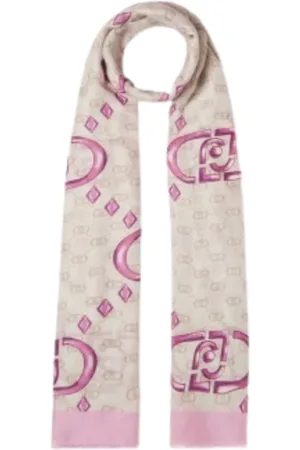 Liu Jo Femme, Accessoires, Rose, Taille: ONE Size Bright Candy Stola Logo Sketch