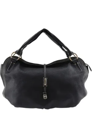 Céline Femme, Pre-owned, Noir, Taille: ONE Size Pre-owned Cuir cabas